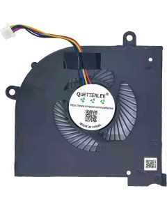 QUETTERLEE Replacement New Laptop CPU Cooling Fan for MSI GS65 GS65VR WS65 P65 MS-16Q1 MS-16Q2 MS-16Q3 MS-16Q4 MS-16Q5 Series 16Q2-CPU-CW CPU Fan